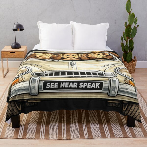 Item preview, Three Wise Monkeys in a car designed and sold by JamesDunican.