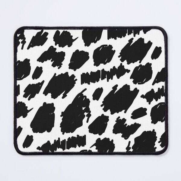 Item preview, Artsy dalmatian. Monochrome scribbles in black and white. designed and sold by AllBeau.
