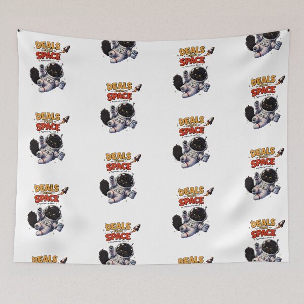 Item preview, Deals From Space – Floof the Astronaut Cat designed and sold by lumar23.