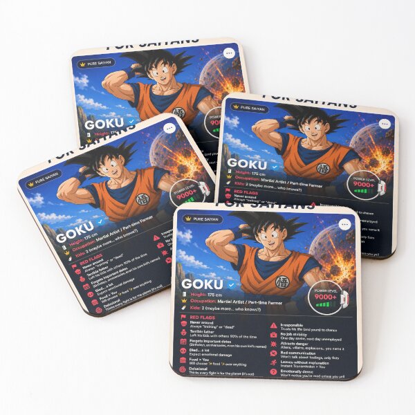 Item preview, Tinder Goku designed and sold by Hozukimaru.