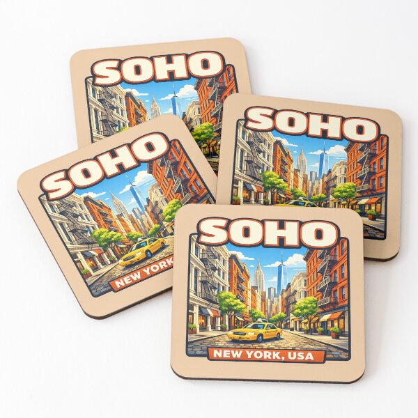 Item preview, SoHo New York USA designed and sold by Myra365Art.