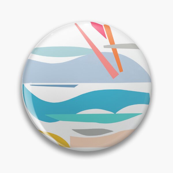 Item preview,     Coastal Layers Abstract Landscape designed and sold by kdunawaydesign.