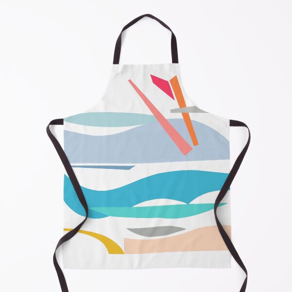 Item preview, Coastal Layers Abstract Landscape designed and sold by kdunawaydesign.