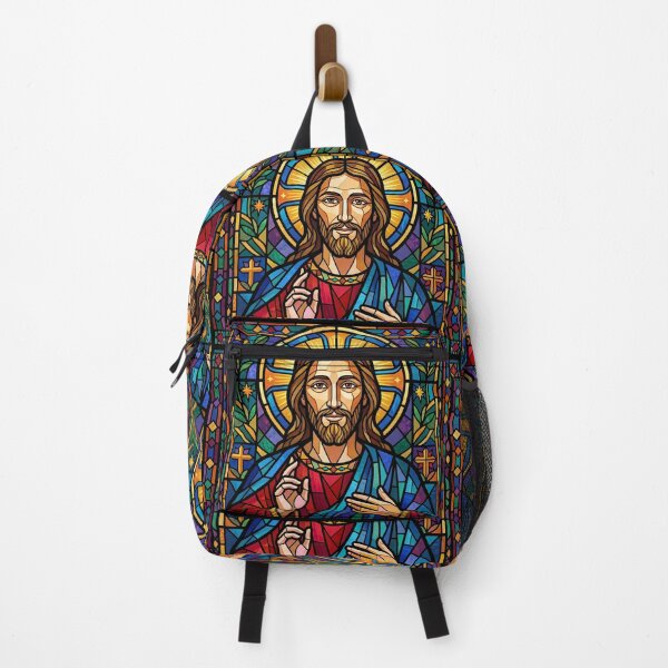 Item preview, Jesus Stained Glass Window designed and sold by LibertyForge-Co.
