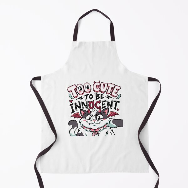 Item preview, Too Cute To Be Innocent Demon Cat Illustration designed and sold by maplesoulkiller.