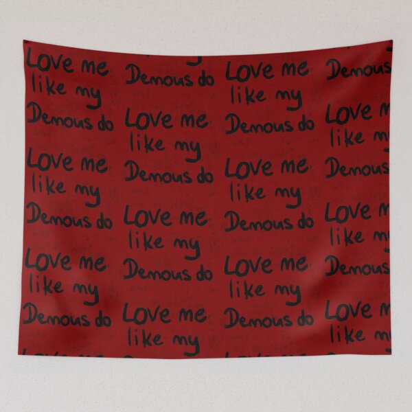 Item preview, love me like my dwmons do  designed and sold by Kasia1987t.