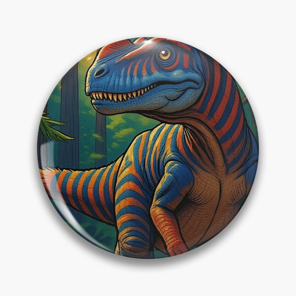 Item preview, Cartoon velociraptor designed and sold by TOTALLYROARSOME.