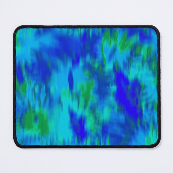 Item preview, Electric blue abstract tie dye designed and sold by tabithasowa.