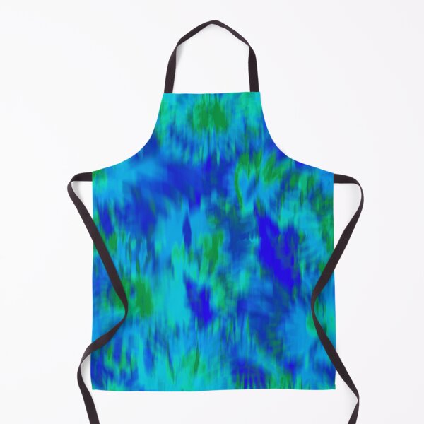 Item preview, Electric blue abstract tie dye designed and sold by tabithasowa.