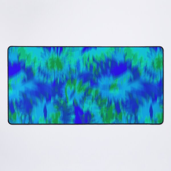 Item preview, Electric blue abstract tie dye designed and sold by tabithasowa.