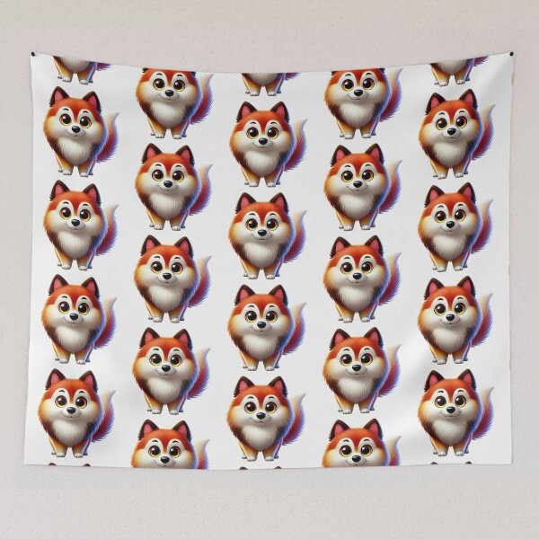 Item preview, Adorable Finnish Lapphund Dog designed and sold by Sillytoe.