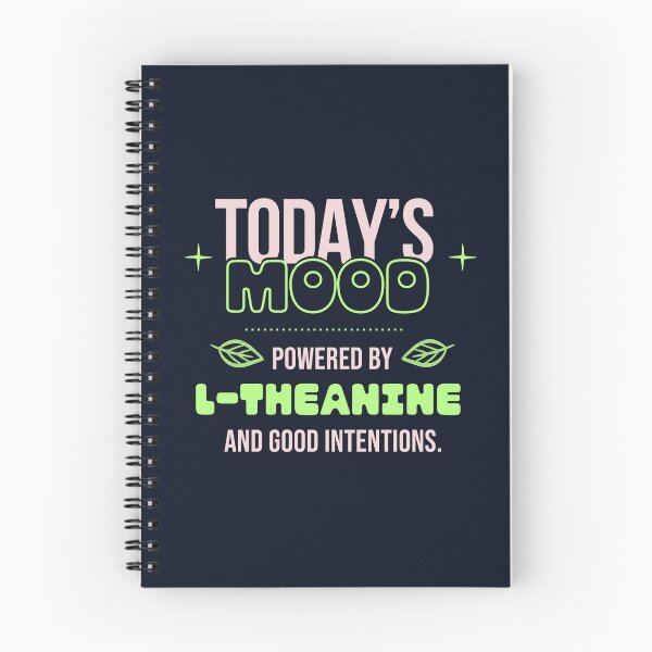 Item preview, Powered By L Theanine Funny Quote designed and sold by LinaValearte.
