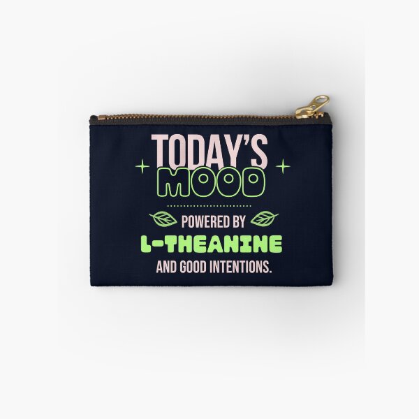 Item preview, Powered By L Theanine Funny Quote designed and sold by LinaValearte.