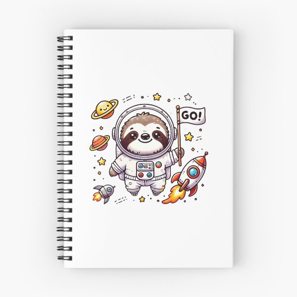 Item preview, Sloth Astronaut Go designed and sold by SiarheiYur.