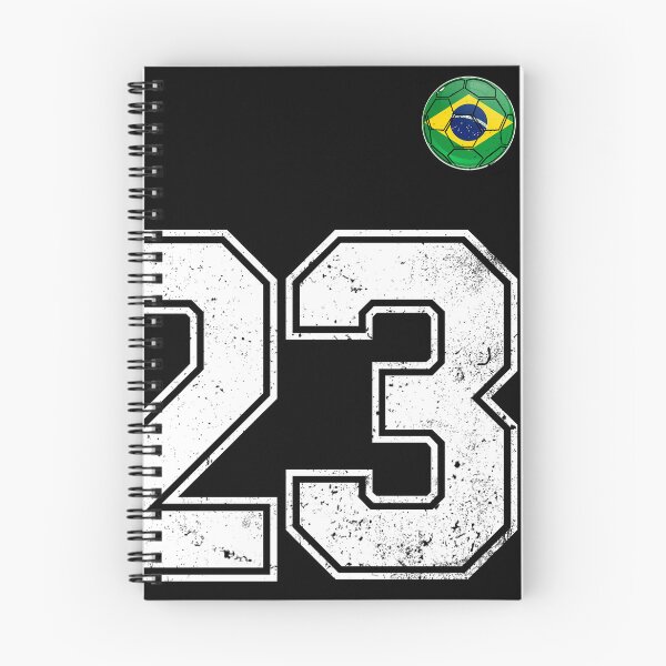 Item preview, Number 23 Brazil Futbol Football Brazilian soccer Flag Jersey designed and sold by RoyesButler.