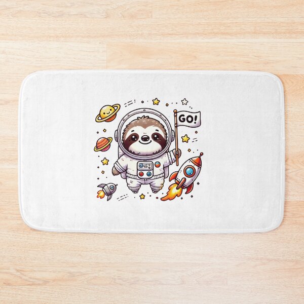 Item preview, Sloth Astronaut Go designed and sold by SiarheiYur.