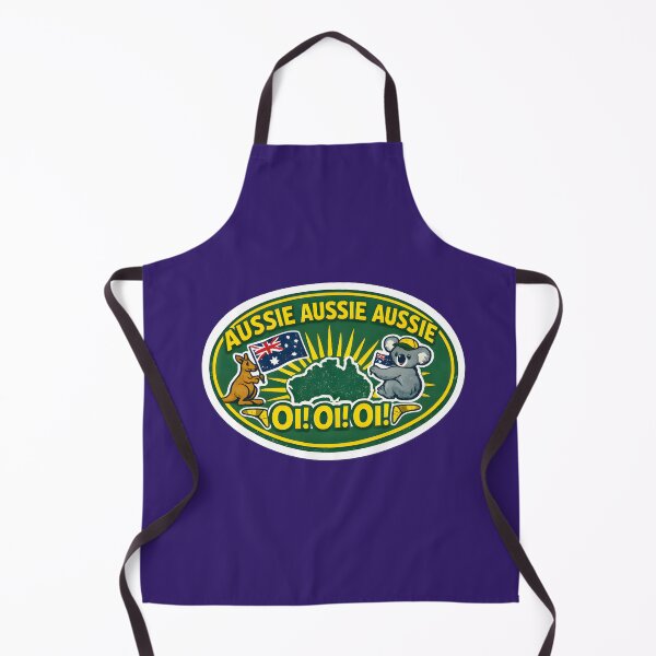 Item preview, Aussie Aussie Aussie Oi Oi Oi! | Australia Pride Kangaroo & Koala Green designed and sold by RockyLambda.