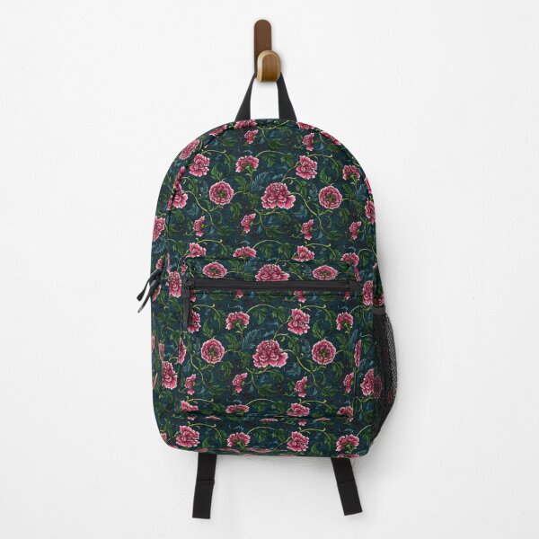 Aperçu de l'œuvre Motif vintage pivoine rose, baroque floral créée et vendue par NadiaChevrel.
