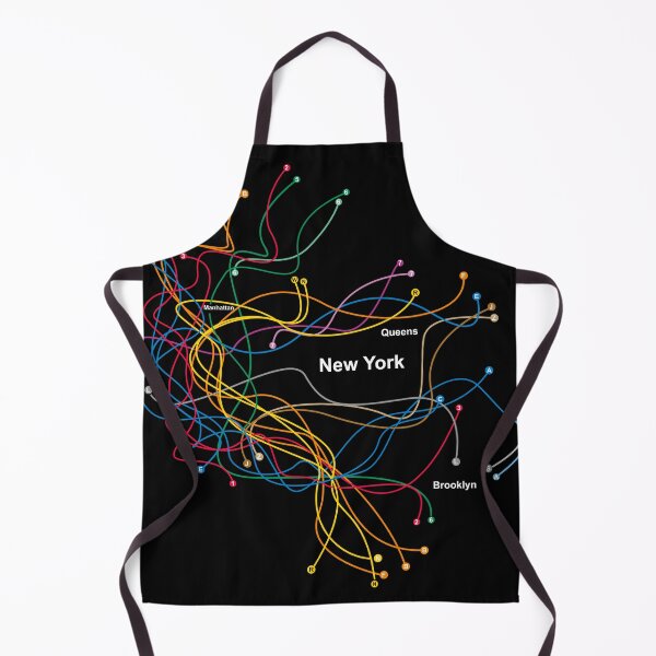 Item preview, New York city Subway metro abstract map designed and sold by oliver polanski.