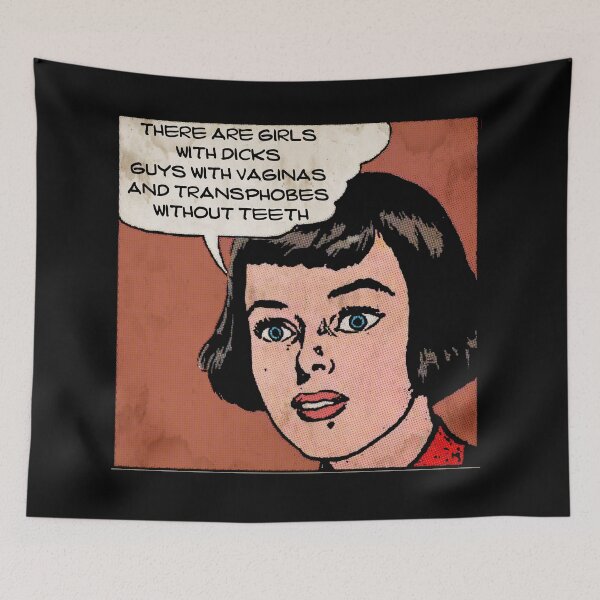 Item preview, transphobes without teeth (QUEER) designed and sold by remerasnerdas.
