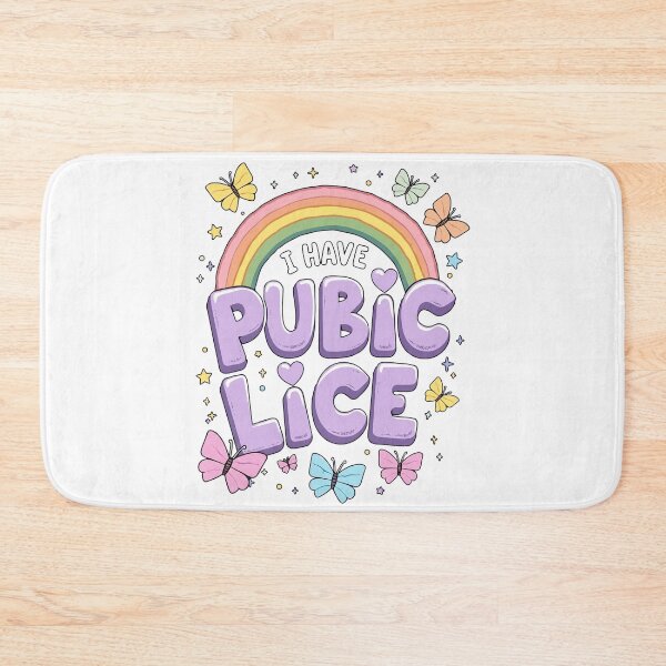 Item preview, Funny I Have Pubic Lice Cute Pastel Rainbow Shock Humor designed and sold by rediscoveredapp.