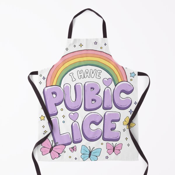 Item preview, Funny I Have Pubic Lice Cute Pastel Rainbow Shock Humor designed and sold by rediscoveredapp.