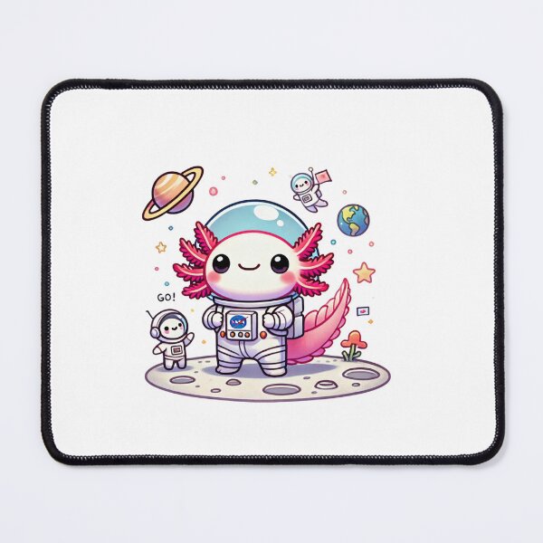 Item preview, Axolotl Astronaut designed and sold by SiarheiYur.