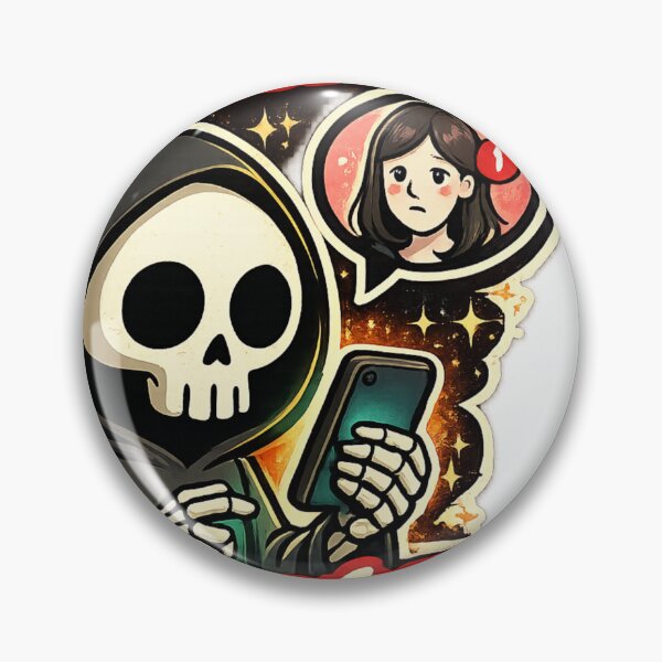 Item preview, Professional Ghoster Funny Grim Reaper Meme designed and sold by Cartoon Catacombs.