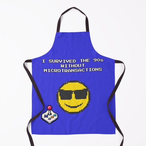 Item preview, I Survived The 90s Without Microtransactions Funny Gaming Meme designed and sold by DailyStickerLab.