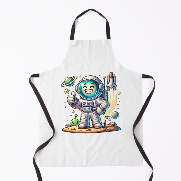Item preview, Smiling Astronaut Rocket designed and sold by SiarheiYur.