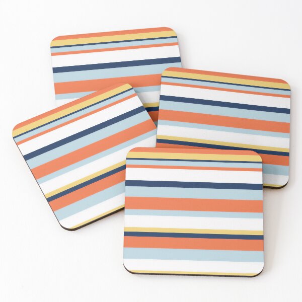 Item preview, Summer Color Stripes designed and sold by AleksaDesignMTL.