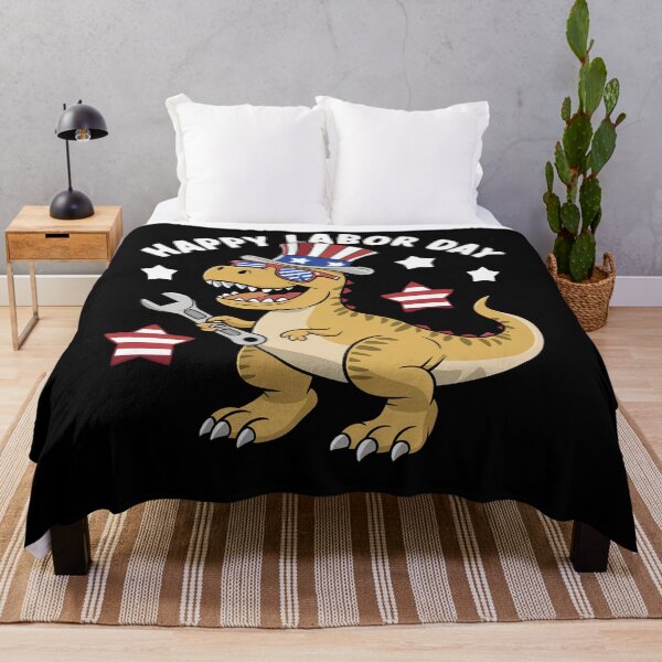Item preview, Happy Labor Day Dino designed and sold by SiarheiYur.