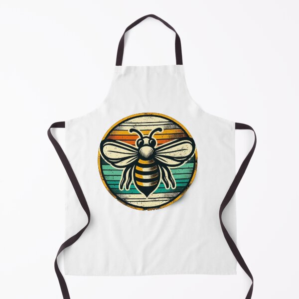 Item preview, Retro Bee Badge designed and sold by SiarheiYur.