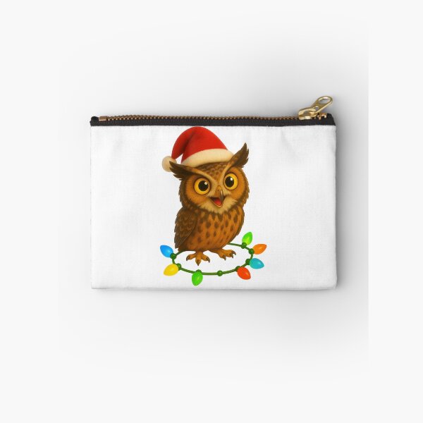 Item preview, Christmas Eurasian Eagle Owl designed and sold by Sillytoe.