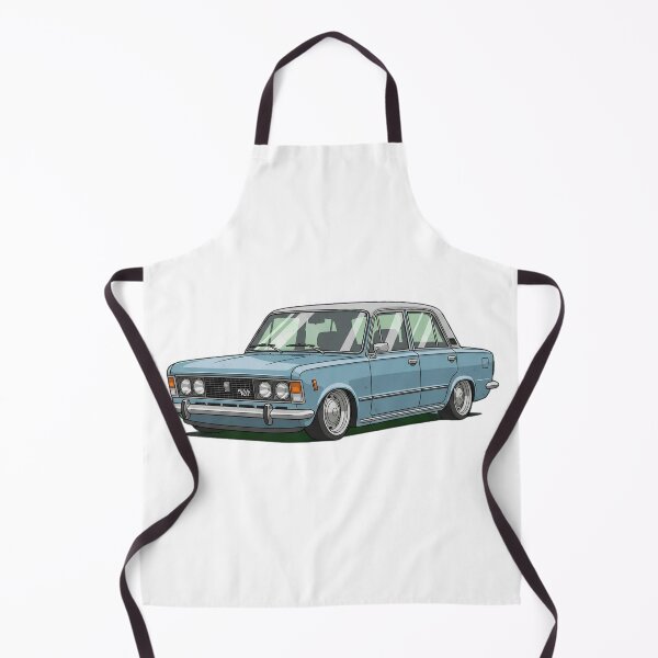 Item preview, Classic Fiat 125p Lowered – Vintage Polish Fiat Sedan Retro Car Design designed and sold by ArcticFoxStudio.