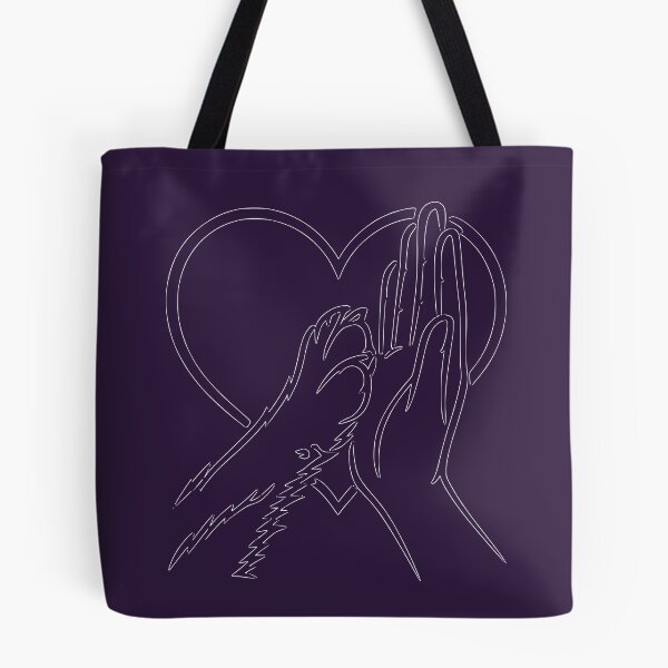 Item preview, White Paw Heart Line Art designed and sold by Corvoria.