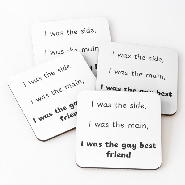 Item preview, Gay Best Friend designed and sold by MochiNelly Designs.
