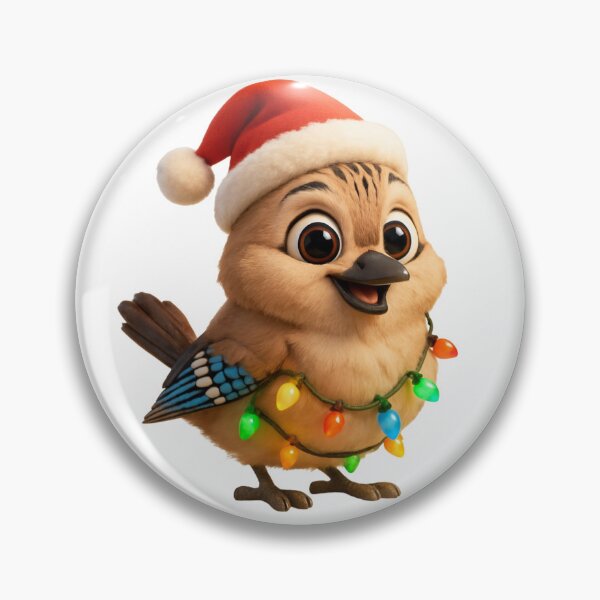 Item preview, Christmas Eurasian Jay designed and sold by Sillytoe.