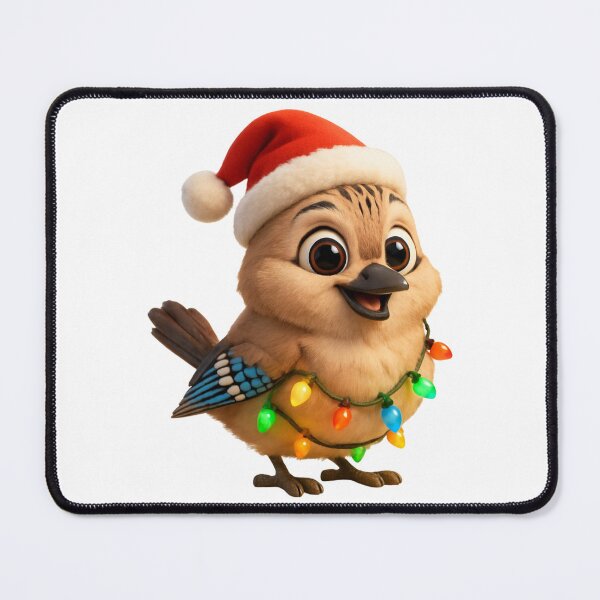 Item preview, Christmas Eurasian Jay designed and sold by Sillytoe.