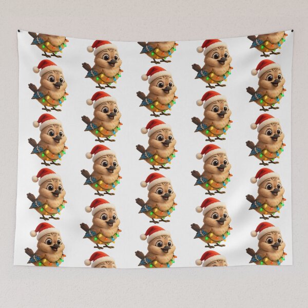 Item preview, Christmas Eurasian Jay designed and sold by Sillytoe.