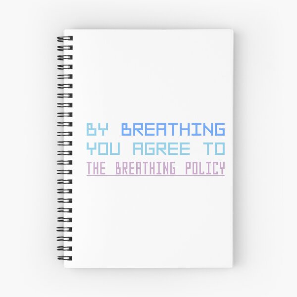 Item preview, The Breathing Policy designed and sold by weirdshop-451.