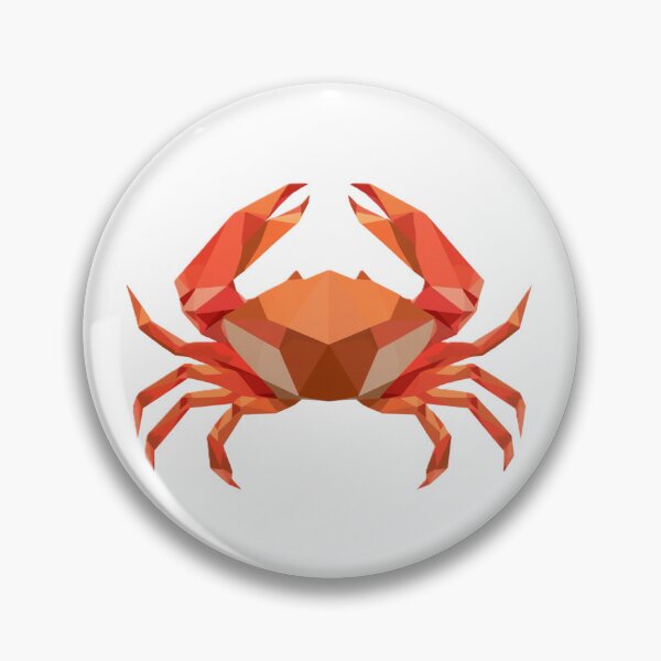 Item preview, Crab Minimalistic Geometric Art designed and sold by Origaminimal.