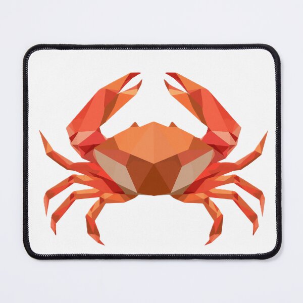 Item preview, Crab Minimalistic Geometric Art designed and sold by Origaminimal.