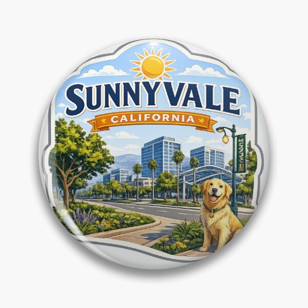Item preview, Sunnyvale, California designed and sold by Myra365Art.