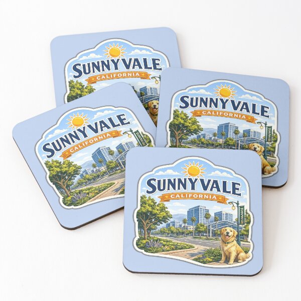 Item preview, Sunnyvale, California designed and sold by Myra365Art.