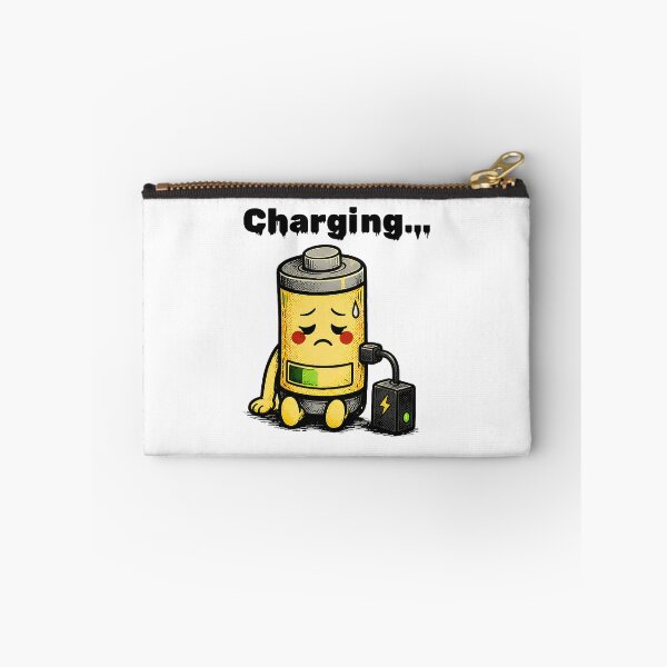 Item preview, Charging Mode Shirt – Social Battery Recharge Funny Introvert Aesthetic Tee designed and sold by DesignTeamHub.