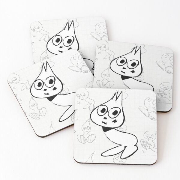 Item preview, Black and White Cartoon Character - Thingy designed and sold by Beagleamarelo.