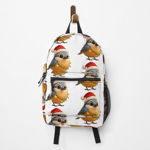 Item preview, Christmas Eurasian Nuthatch designed and sold by Sillytoe.