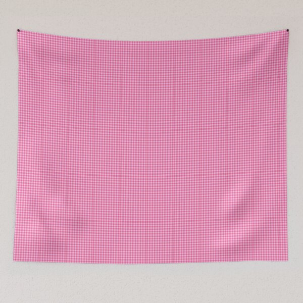 Item preview, Pink Gingham Pattern Minimalist Aesthetic Checkered designed and sold by Cleairydelulu.