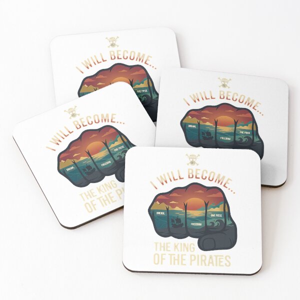 Item preview, Pirate Dream Double Exposure - Ocean Sunset Fist Art designed and sold by MugenAnime.